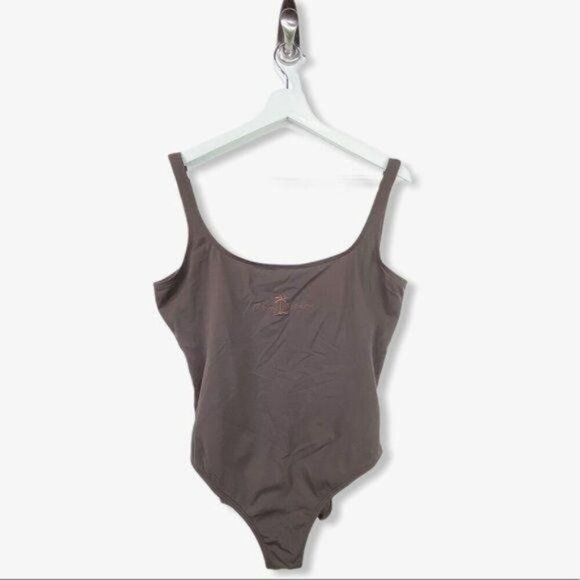 Vintage TOMMY BAHAMA One‎ Piece Brown Swimsuit 18